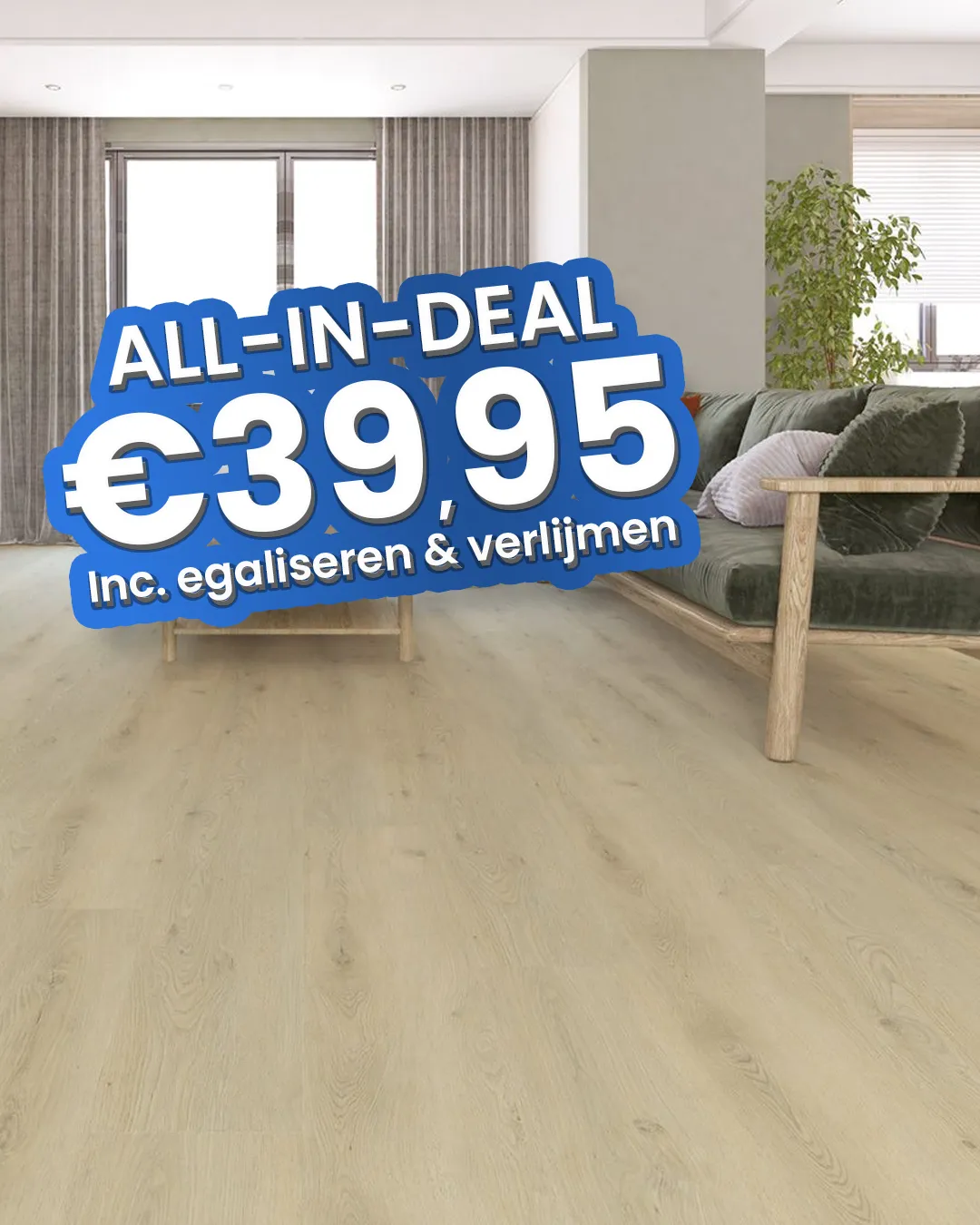 Luxury Floors Plank XL Vlissinghe Eik 3004