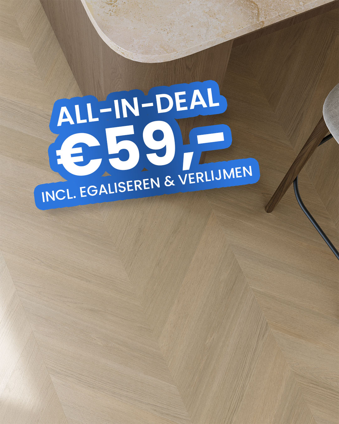houten vloer, visgraat patroon, laminaat, eiken kleur, vloerenafwerking