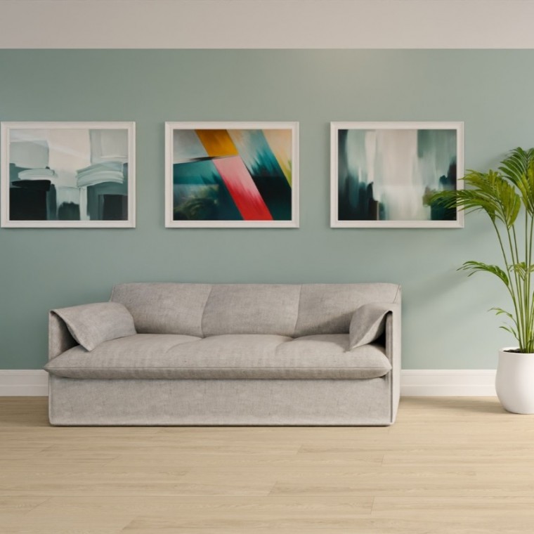 Sofa, Interieurontwerp, Woonkamer, Schilderen, Woondecoratie