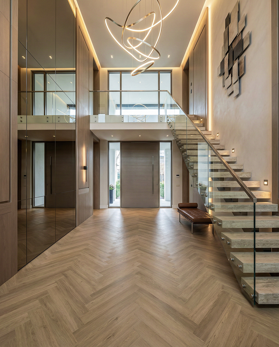 Binnenshuis, Gebouw, Foyer, Verdieping, Interieurontwerp