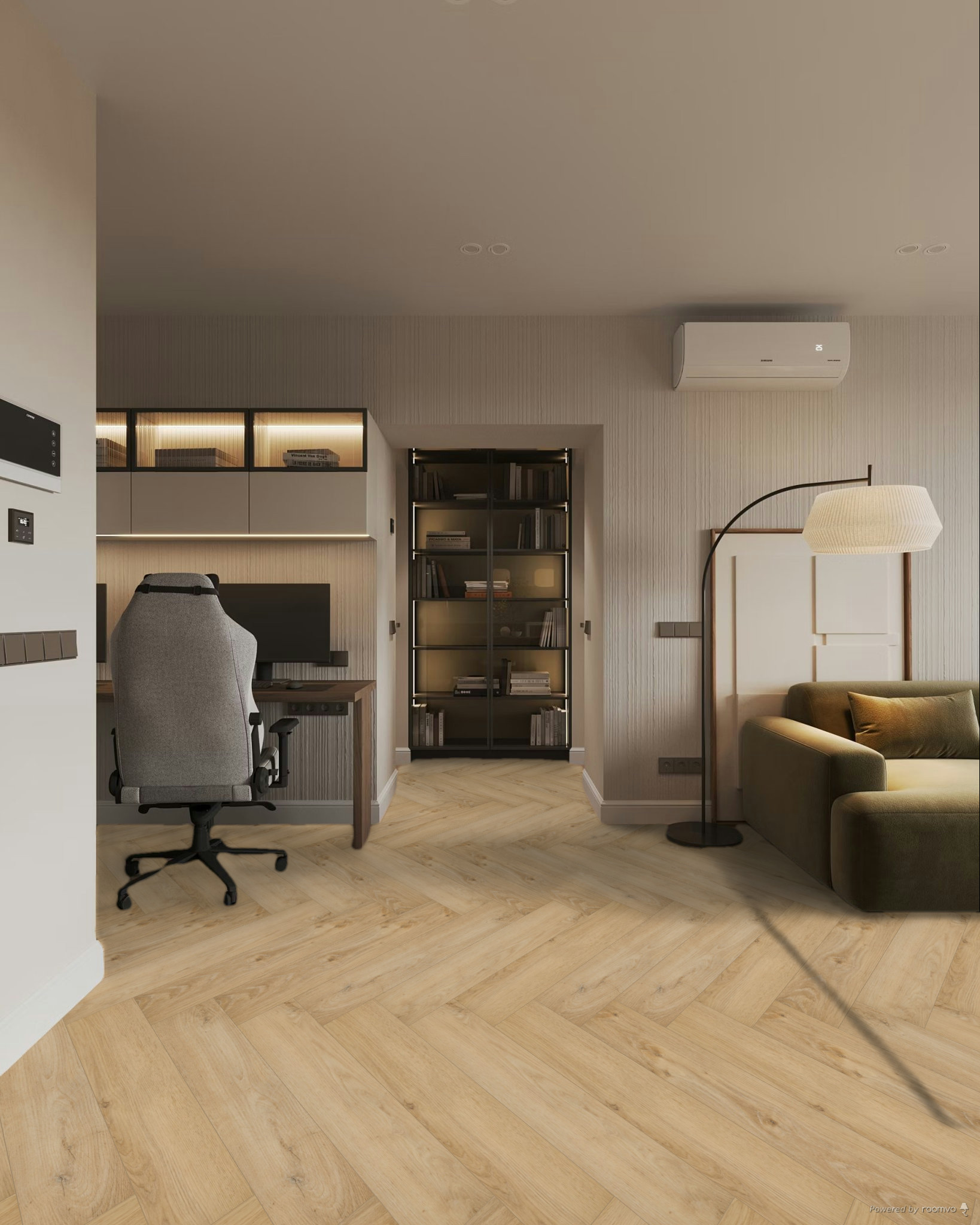 Verdieping, Binnenshuis, Interieurontwerp, Vloeren, Lamp