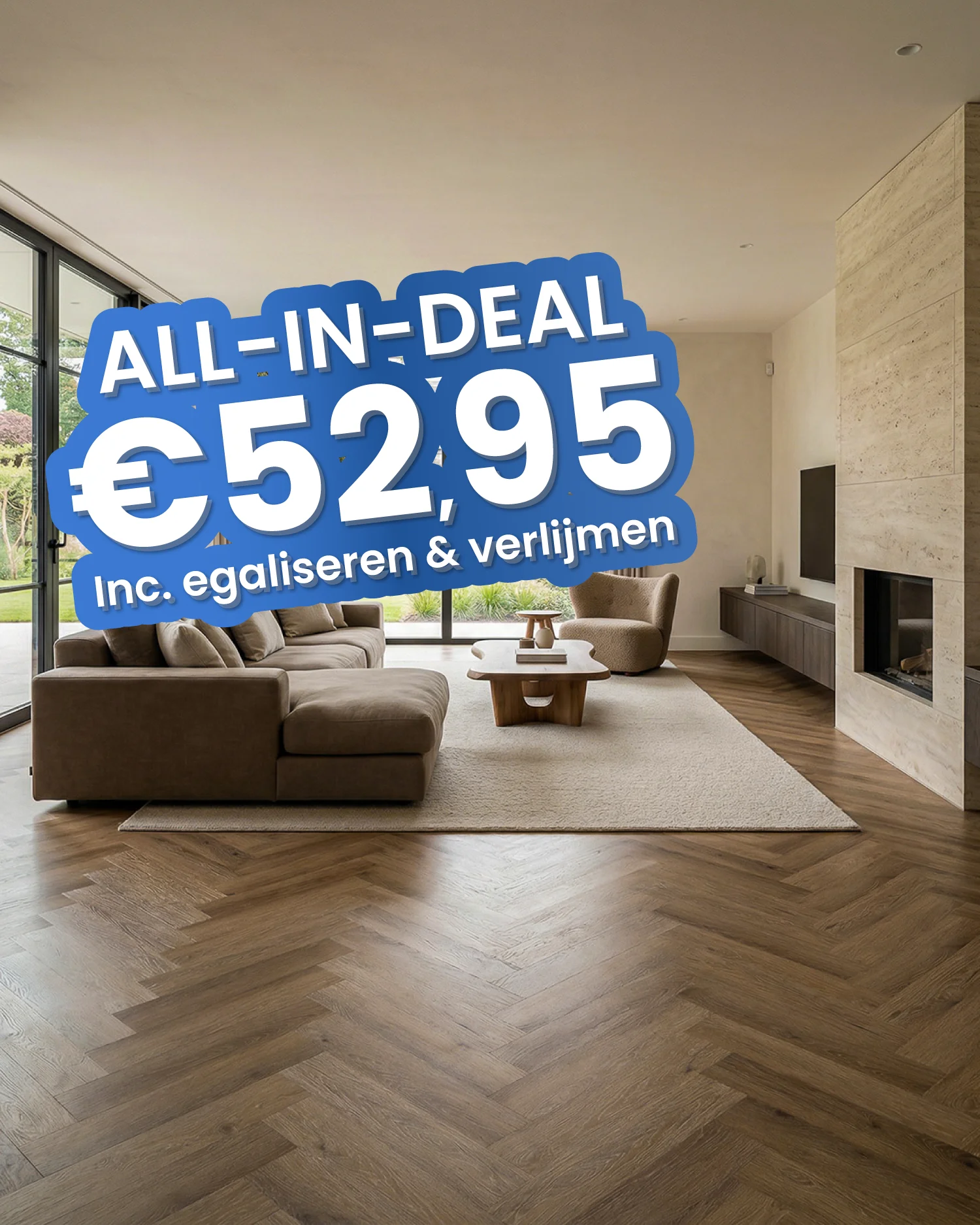 Luxury Floors Visgraat XL Maitland Oak 4181HE Plak PVC