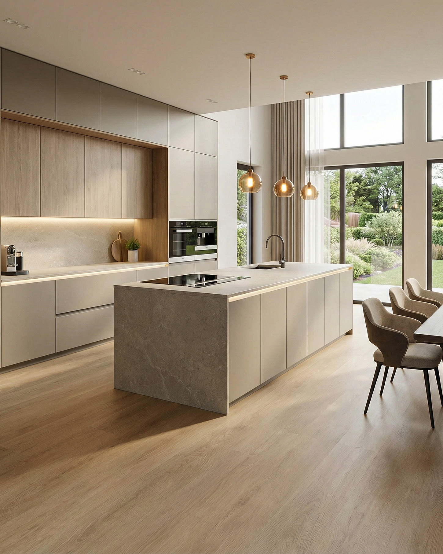 Binnenshuis, Interieurontwerp, Verdieping, Keuken, Vloeren