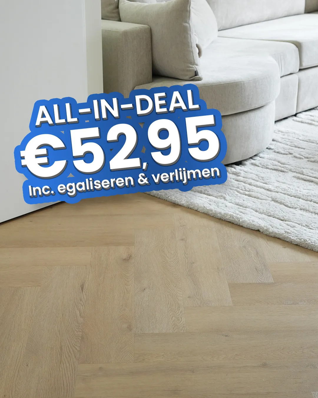 Luxury Floors Visgraat XL Bundaberg Oak 4165HE Plak PVC