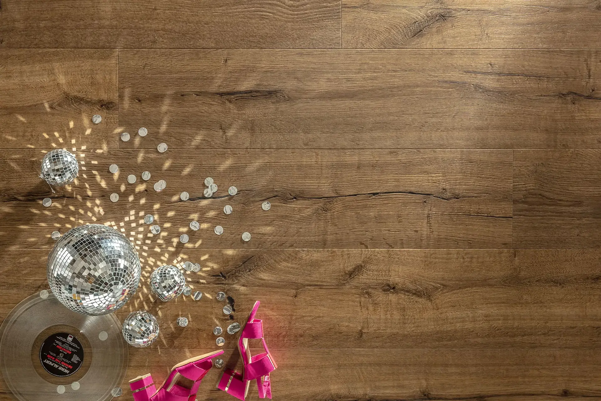 Floorify Lange Plank Café René FG038 Plak PVC