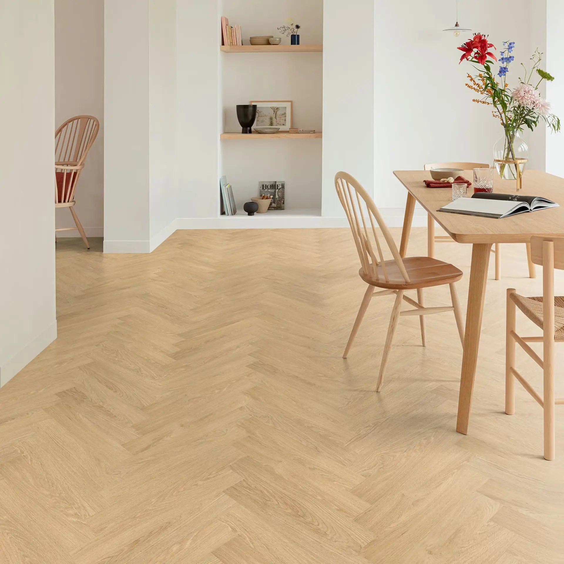 Floorify Visgraat Uni F301 Floorify Klik PVC