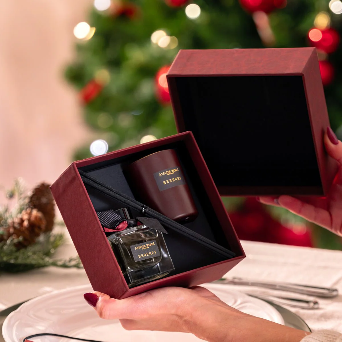 Bereket Scented Candle & Reed Diffuser