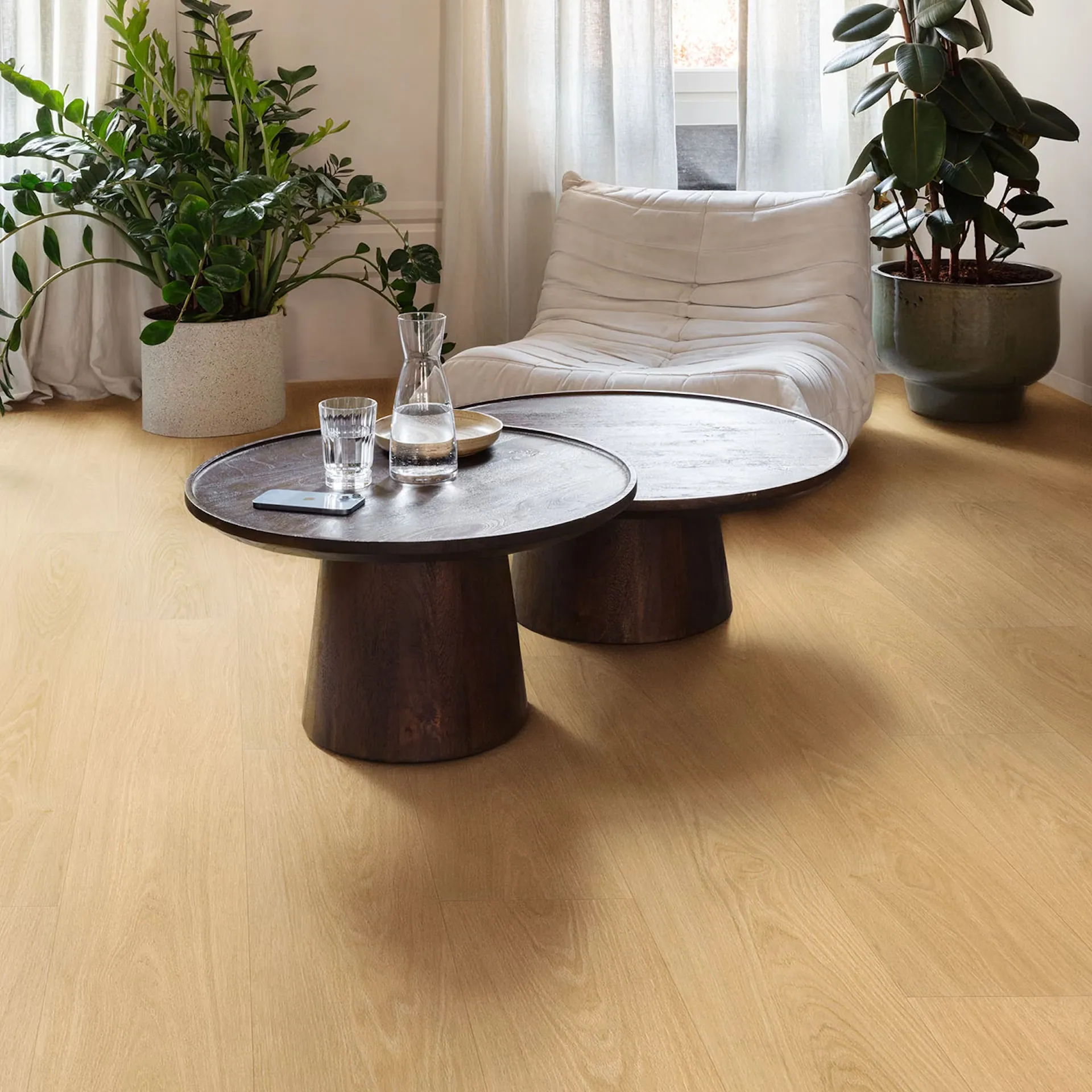 Floorify Lange Plank Butter Crisps F002T Klik PVC