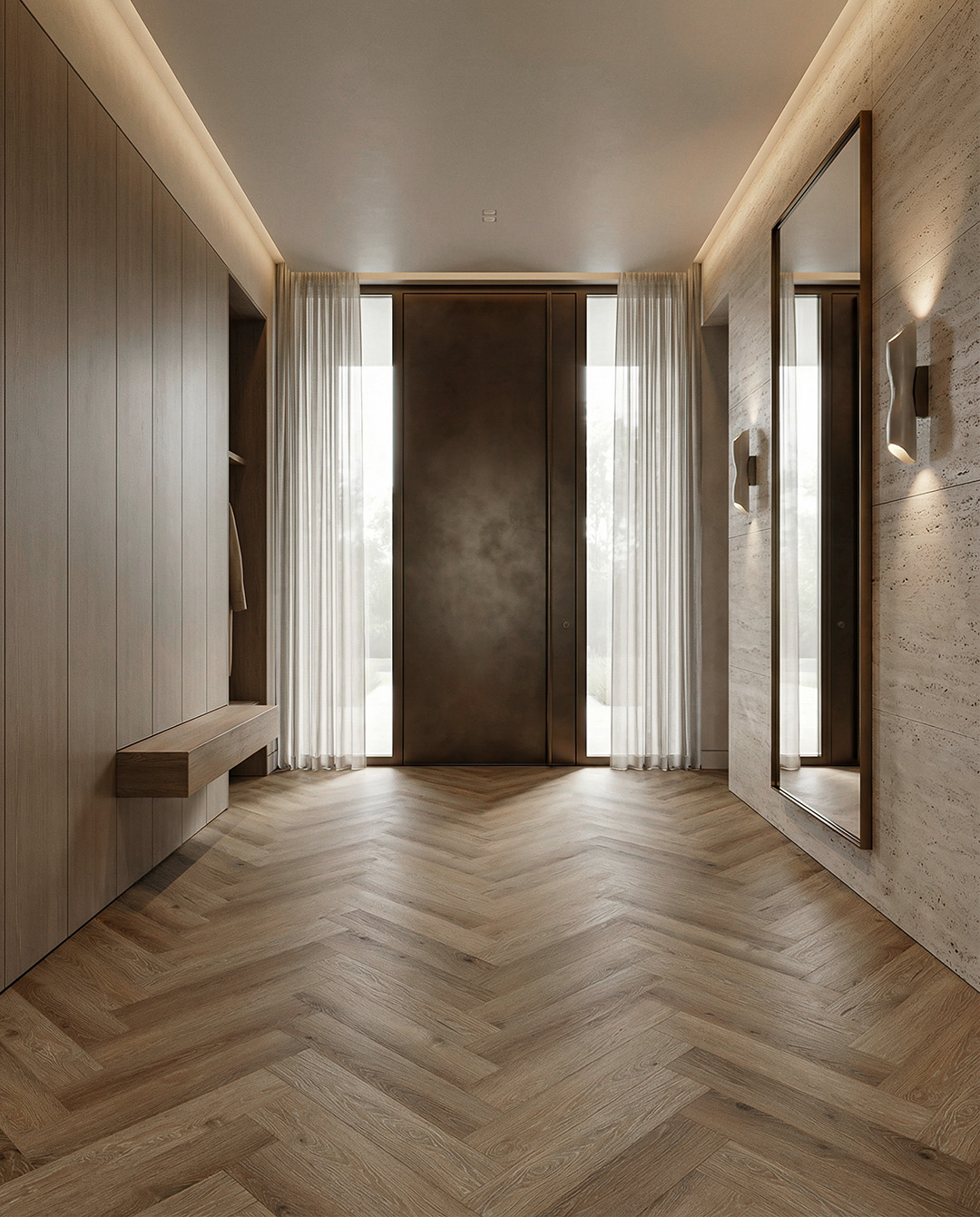 Binnenshuis, Interieurontwerp, Verdieping, Vloeren, Hout