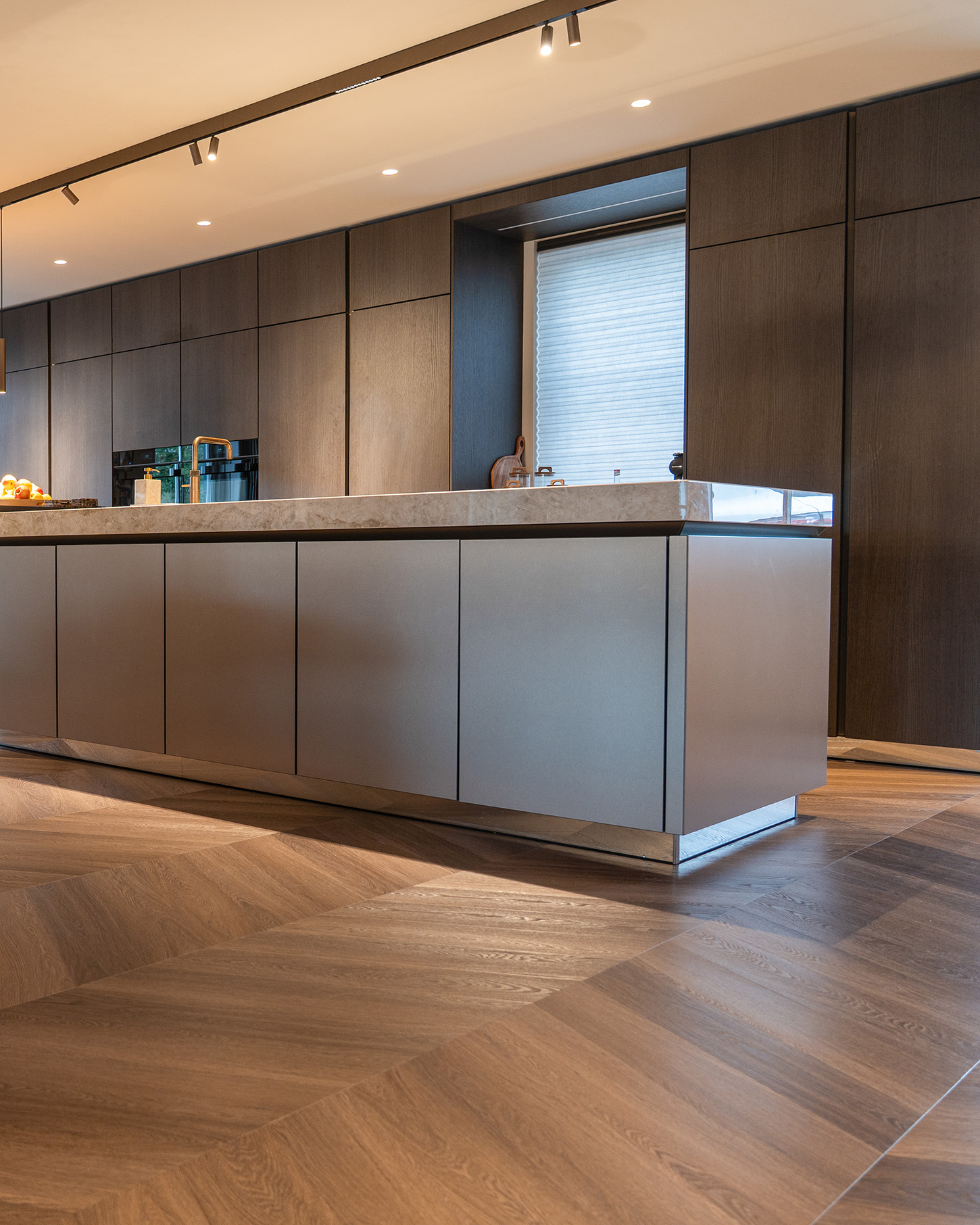 Interieurontwerp, Verdieping, Vloeren, Hout, Keuken