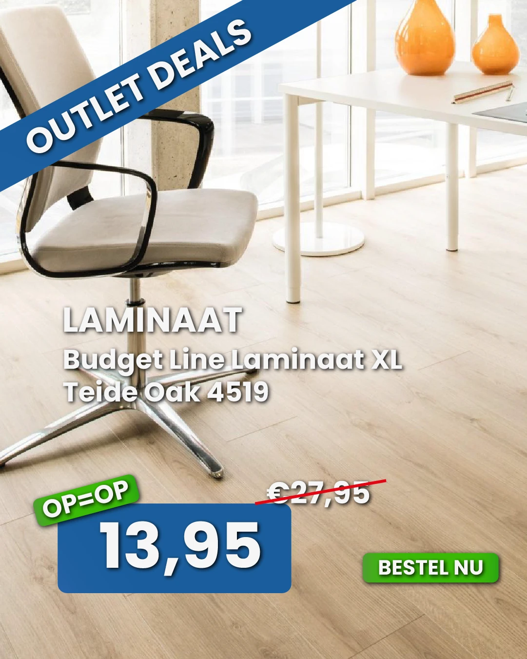 Budget Line Laminaat XL Teide Oak 4519