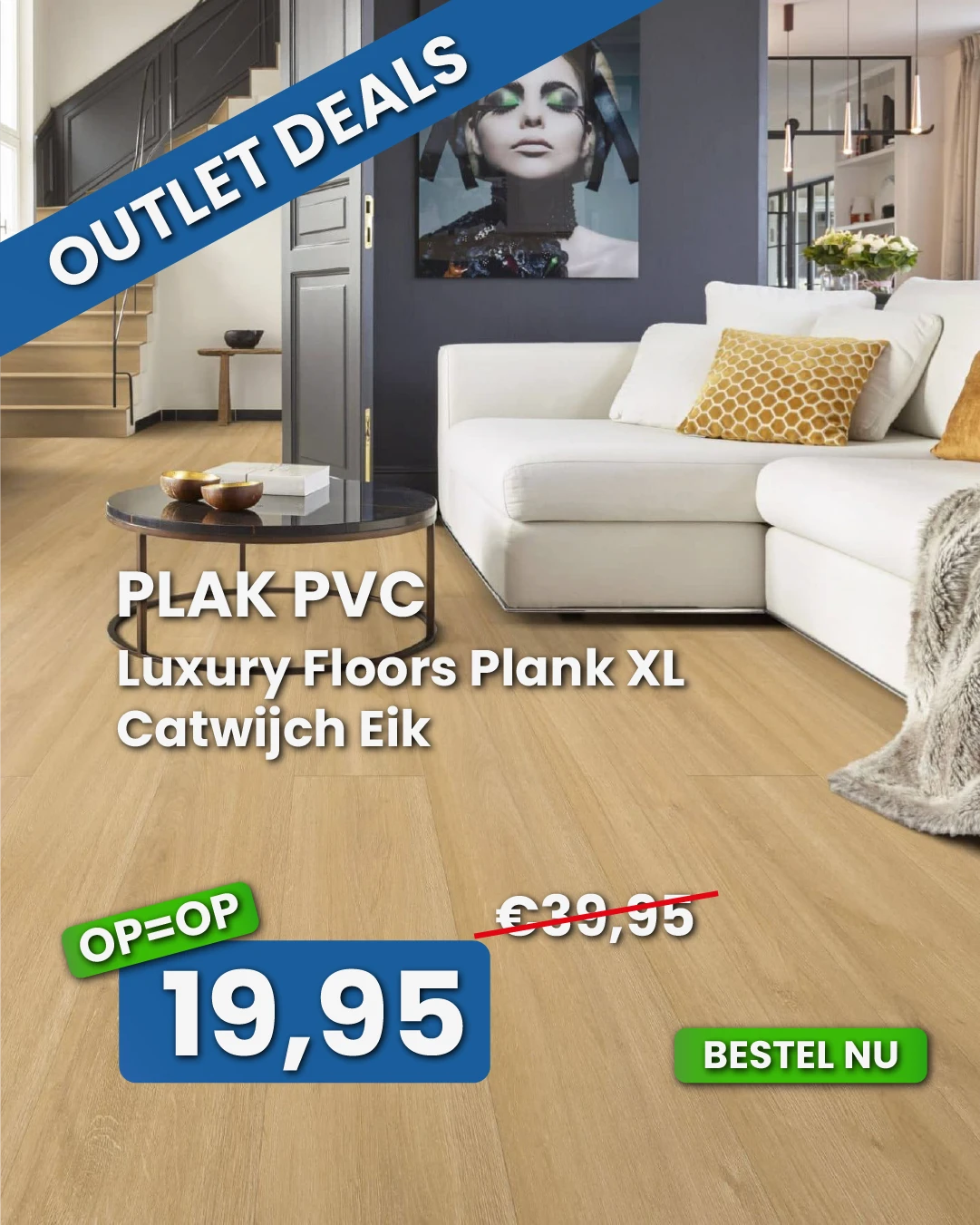 Luxury Floors Plank XL Catwijch Eik
