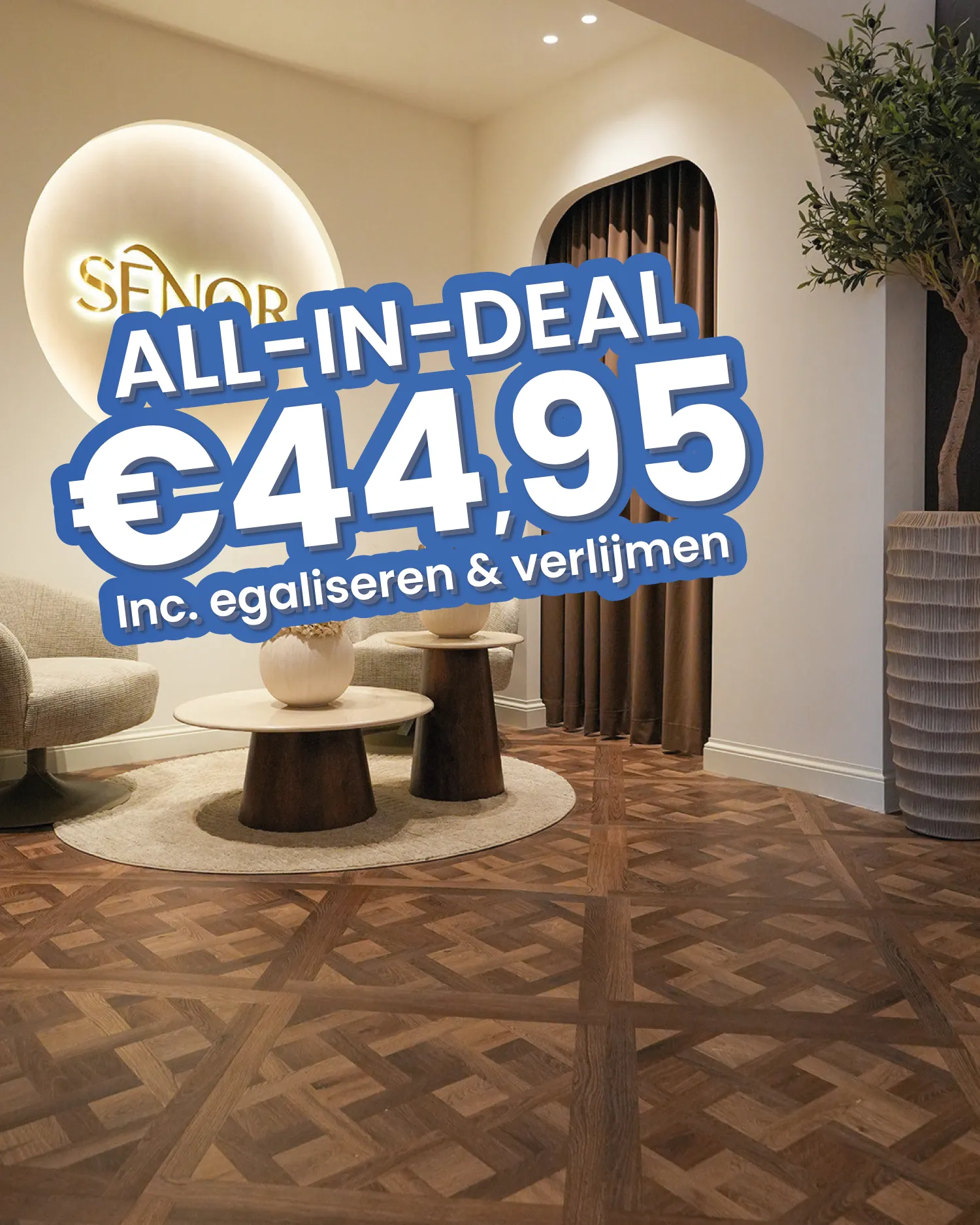 Luxury Floors Versailles Bruin Gerookt Eik 4189E