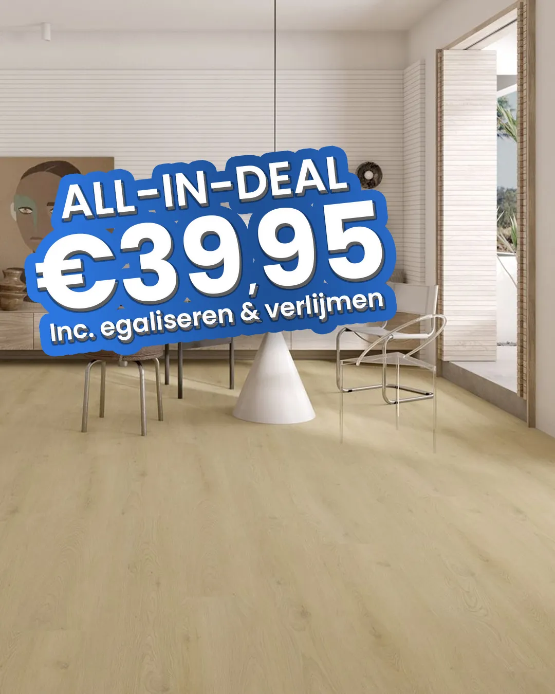 Luxury Floors Plank XL Niekerke Eik 3001