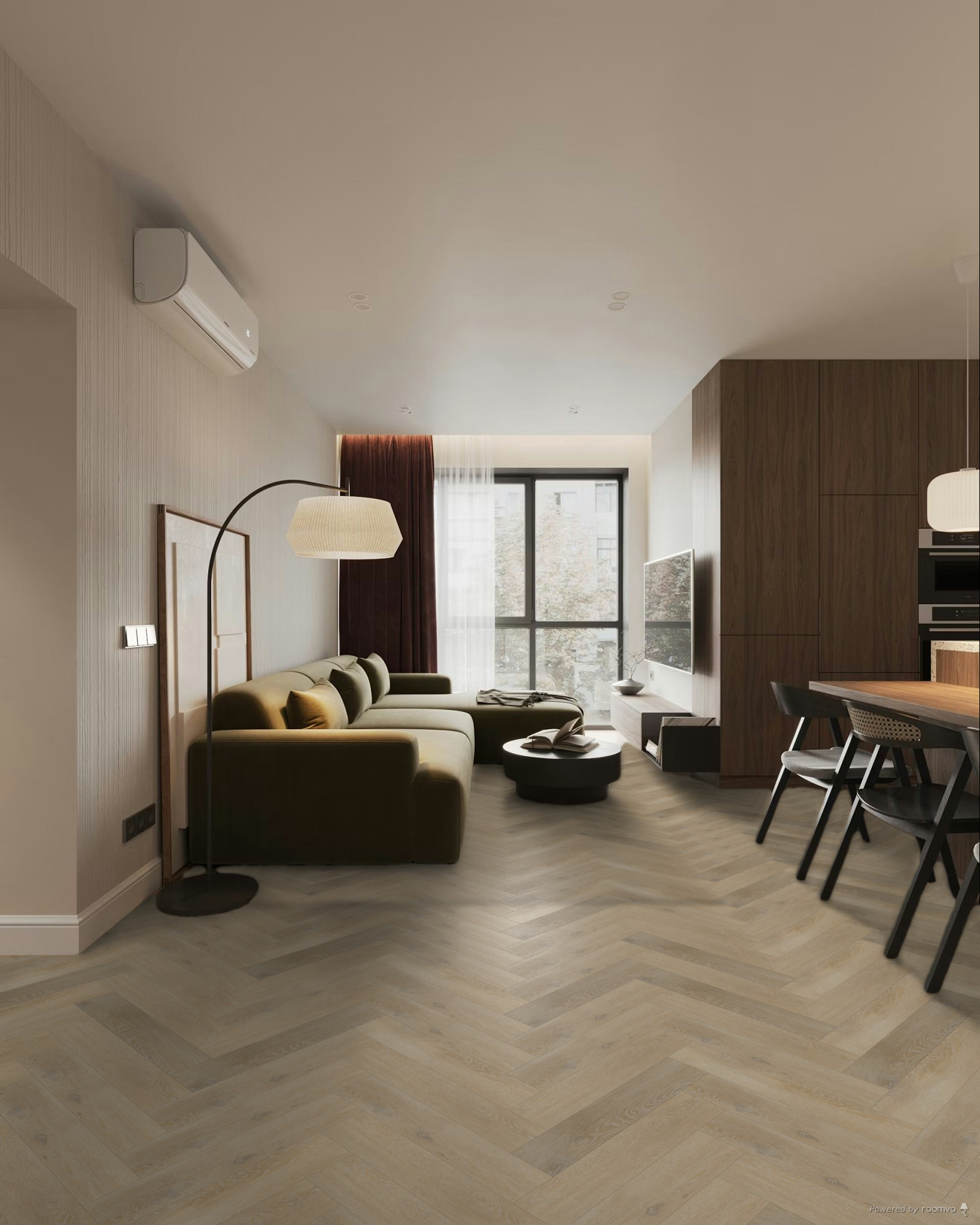 Verdieping, Interieurontwerp, Vloeren, Woonkamer, Lamp