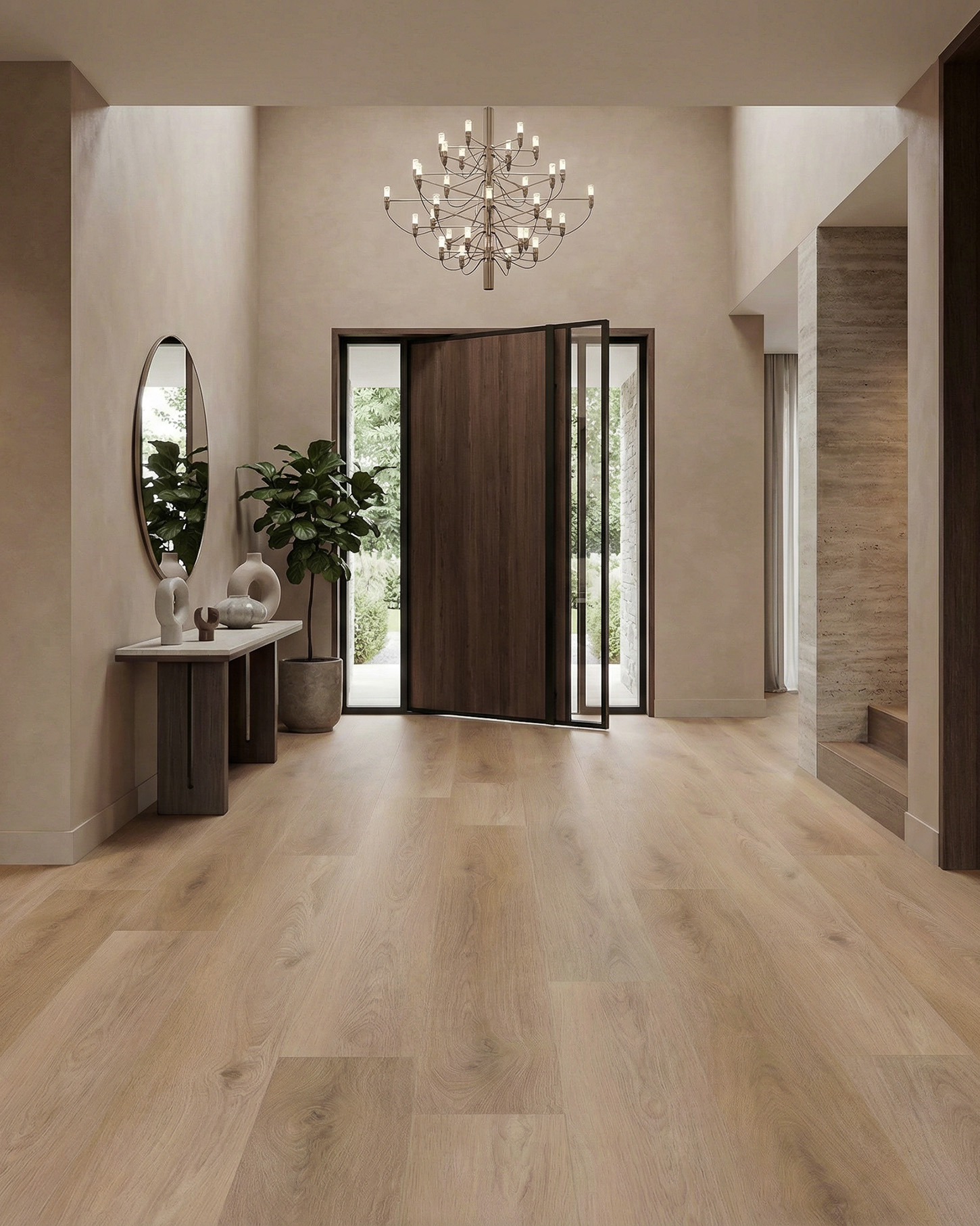 Verdieping, Vloeren, Interieurontwerp, Hout, Plant