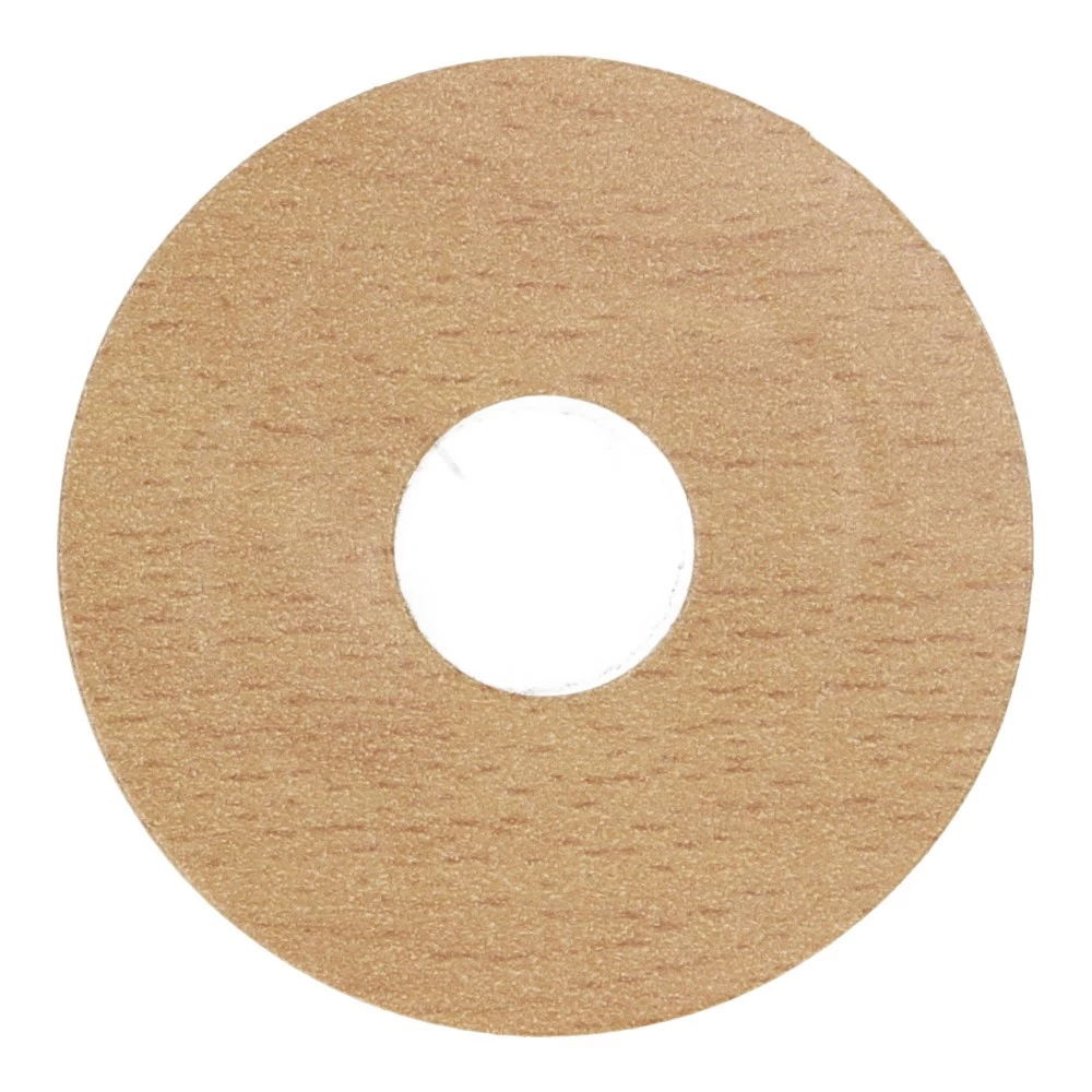 Rozet 17mm Beuken Licht (10 st.) 24023