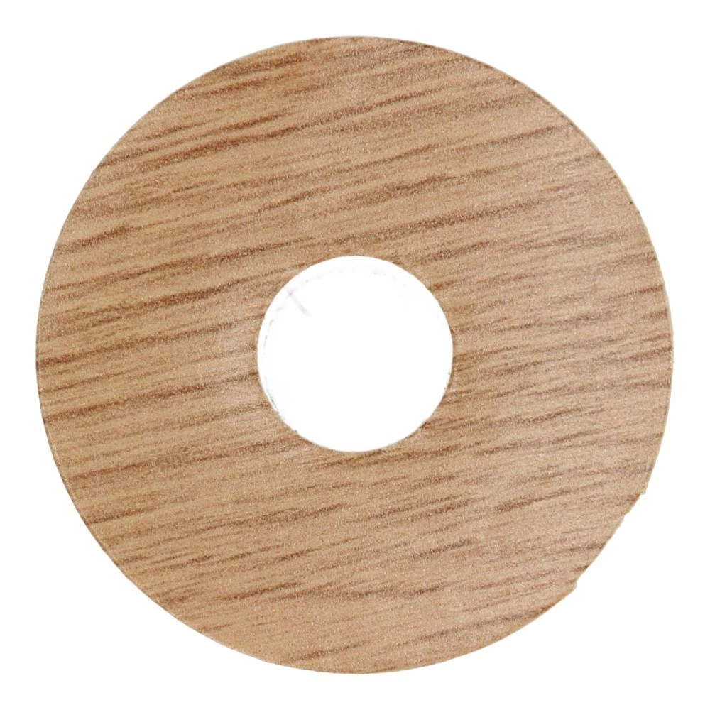 Rozet 17mm Eiken Naturel (10 st.) 24052