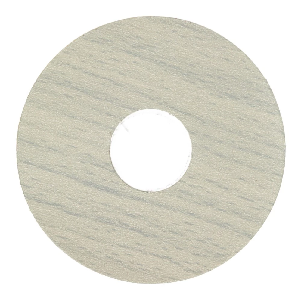 Rozet 17mm Strandhuis Grijs (10 st.) 24141