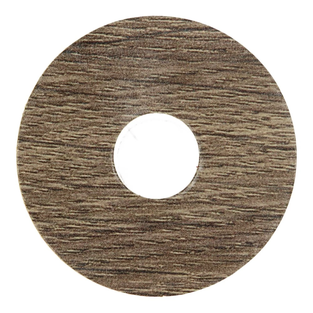 Rozet 17mm Klassieke Eik Bruin (10 st.) 24158