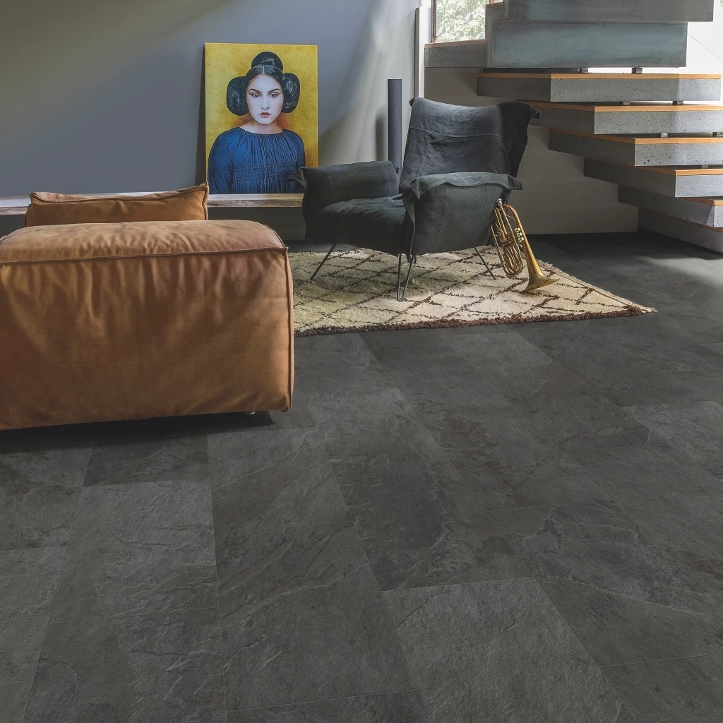 Quick-Step Ambient Click Plus AMCP40035 Leisteen Zwart 