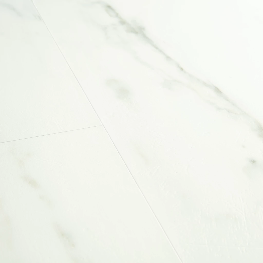 Quick-Step Ambient Click Plus AMCP40136 Carrara Marmer Wit 