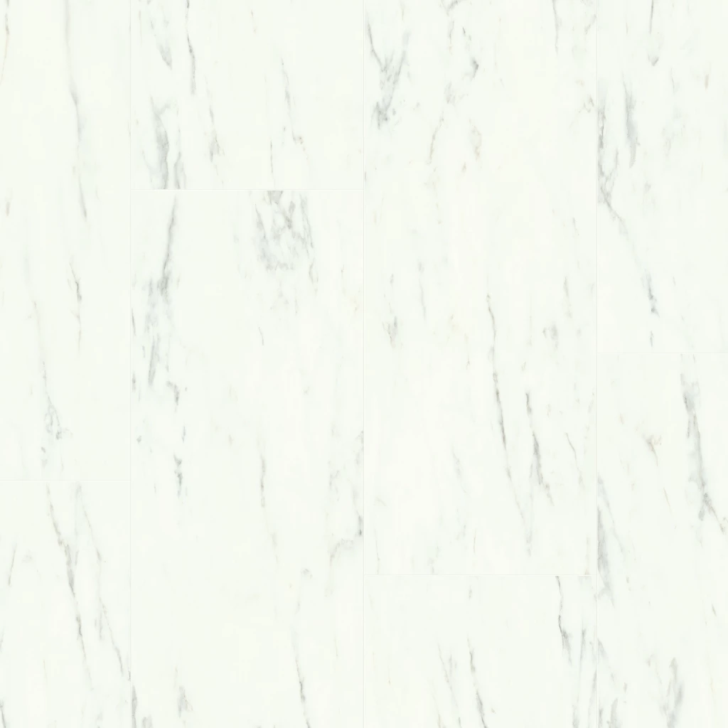 Quick-Step Ambient Click Plus AMCP40136 Carrara Marmer Wit 
