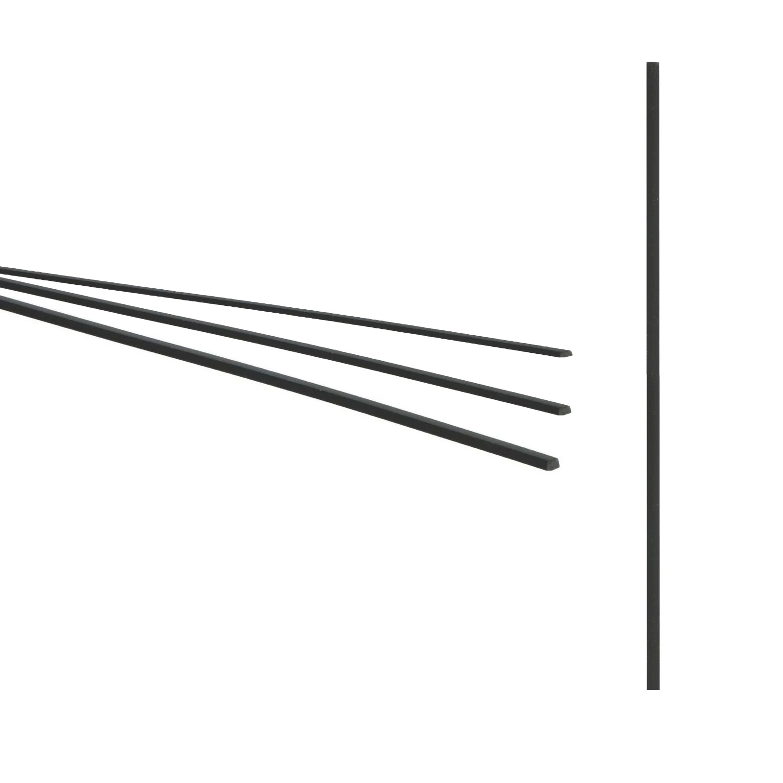 Voegstrip Zwart 2,5mm x 91,44cm