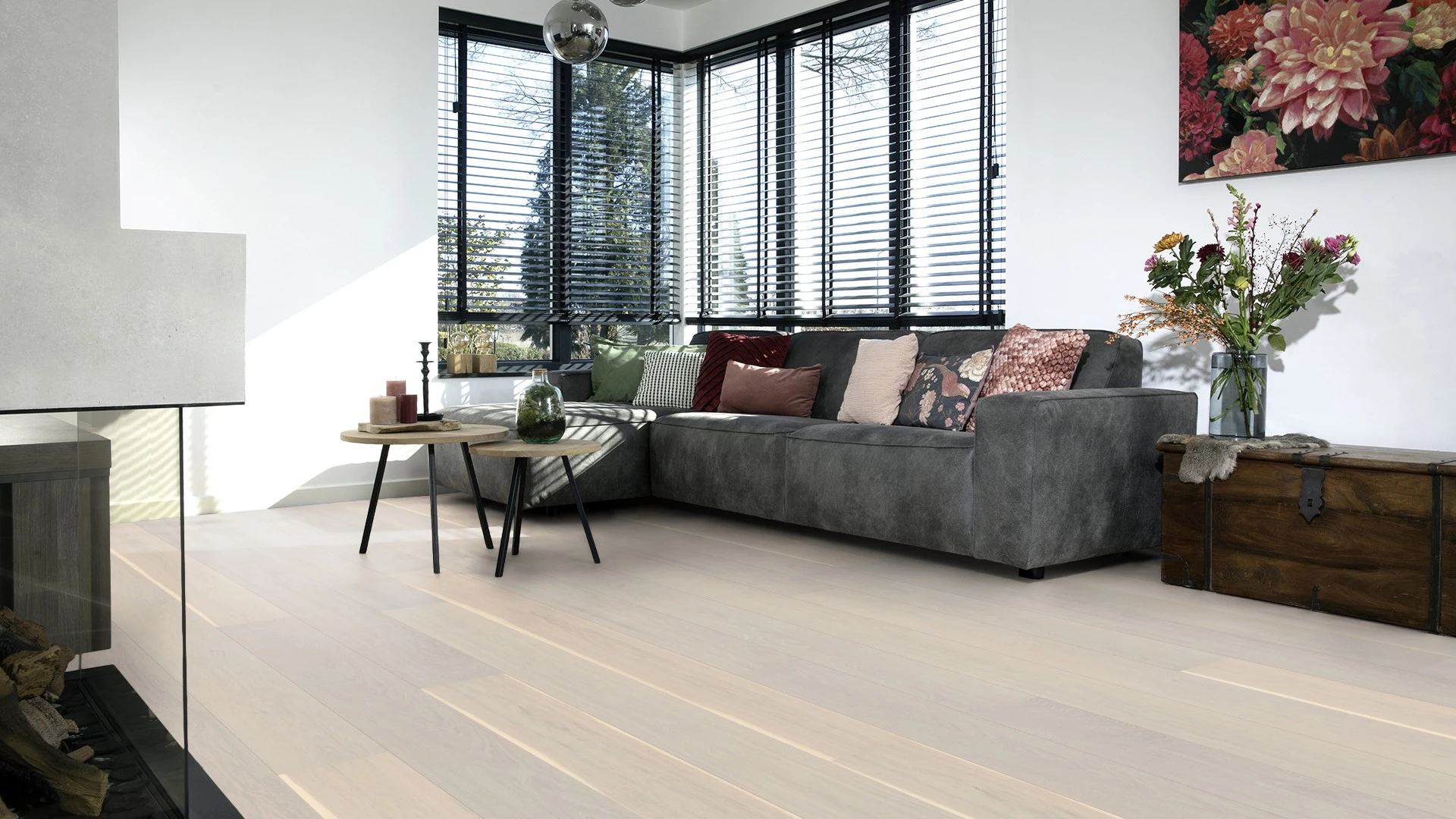 Boen Eik Andante Wit 209mm Live Pure Geborsteld 01304