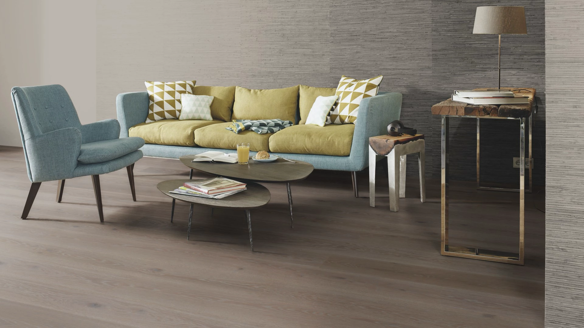 Boen Eik India Grey Animoso 209mm Live Pure Geborsteld 01415