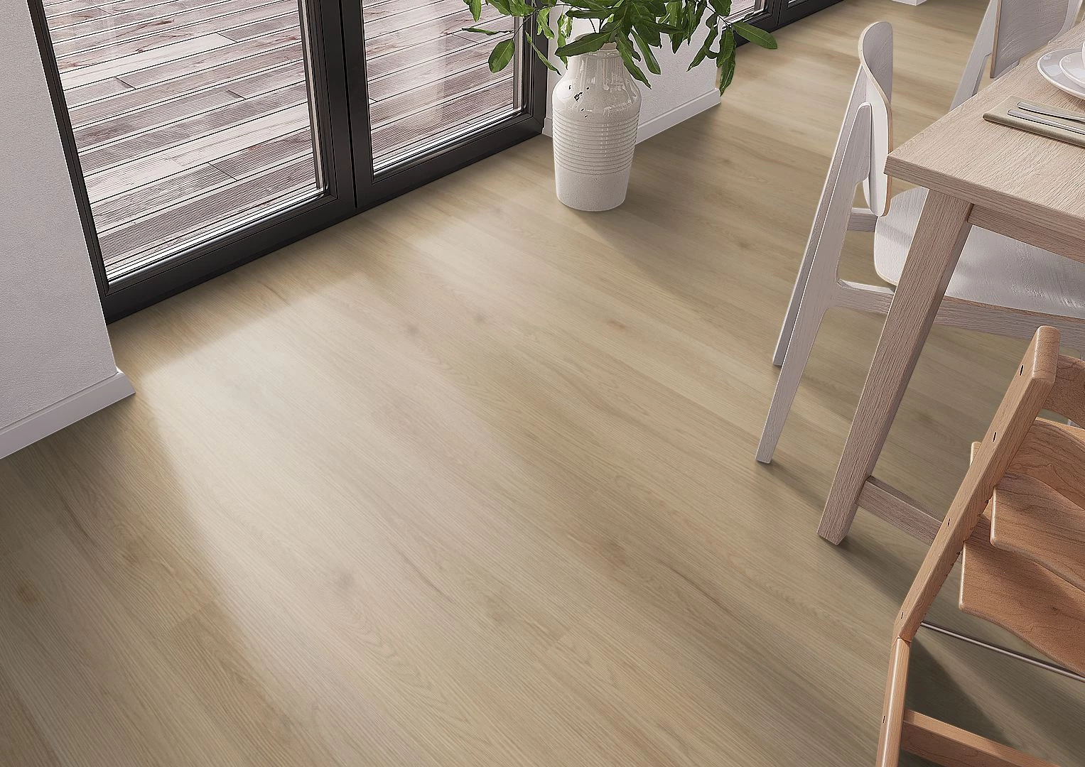 Budget Line Rigid Click PVC 3504 San Antonio Oak 