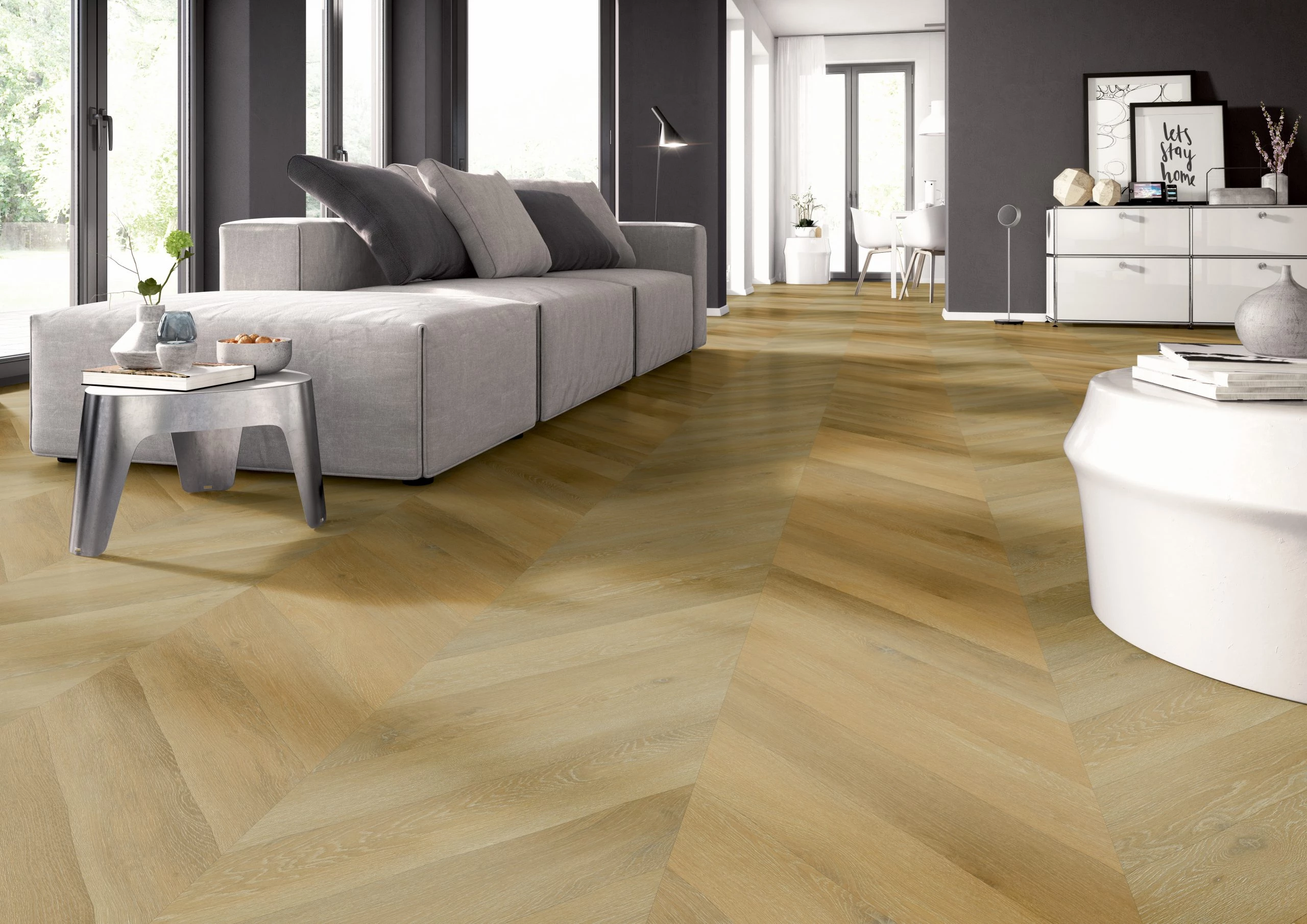 Aspecta Elemental Multilayer Chevron 85C76526X Iconic Oak Albano 