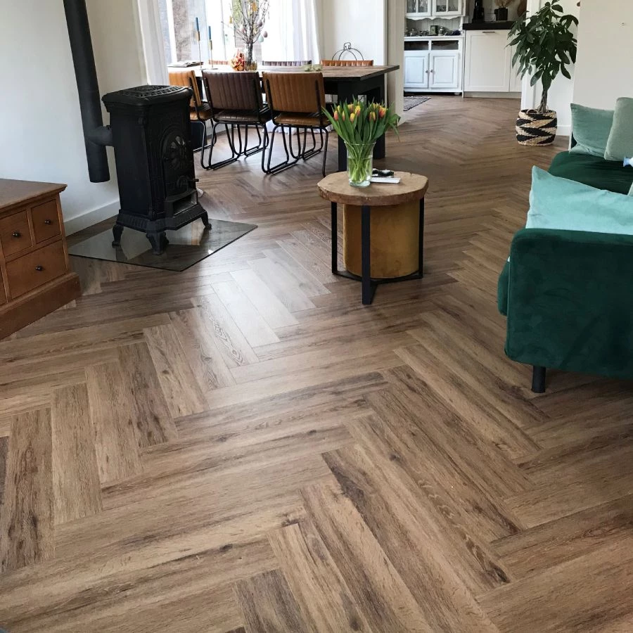 Douwes Dekker Ambitieus Trendy Visgraat 04753 Caramel