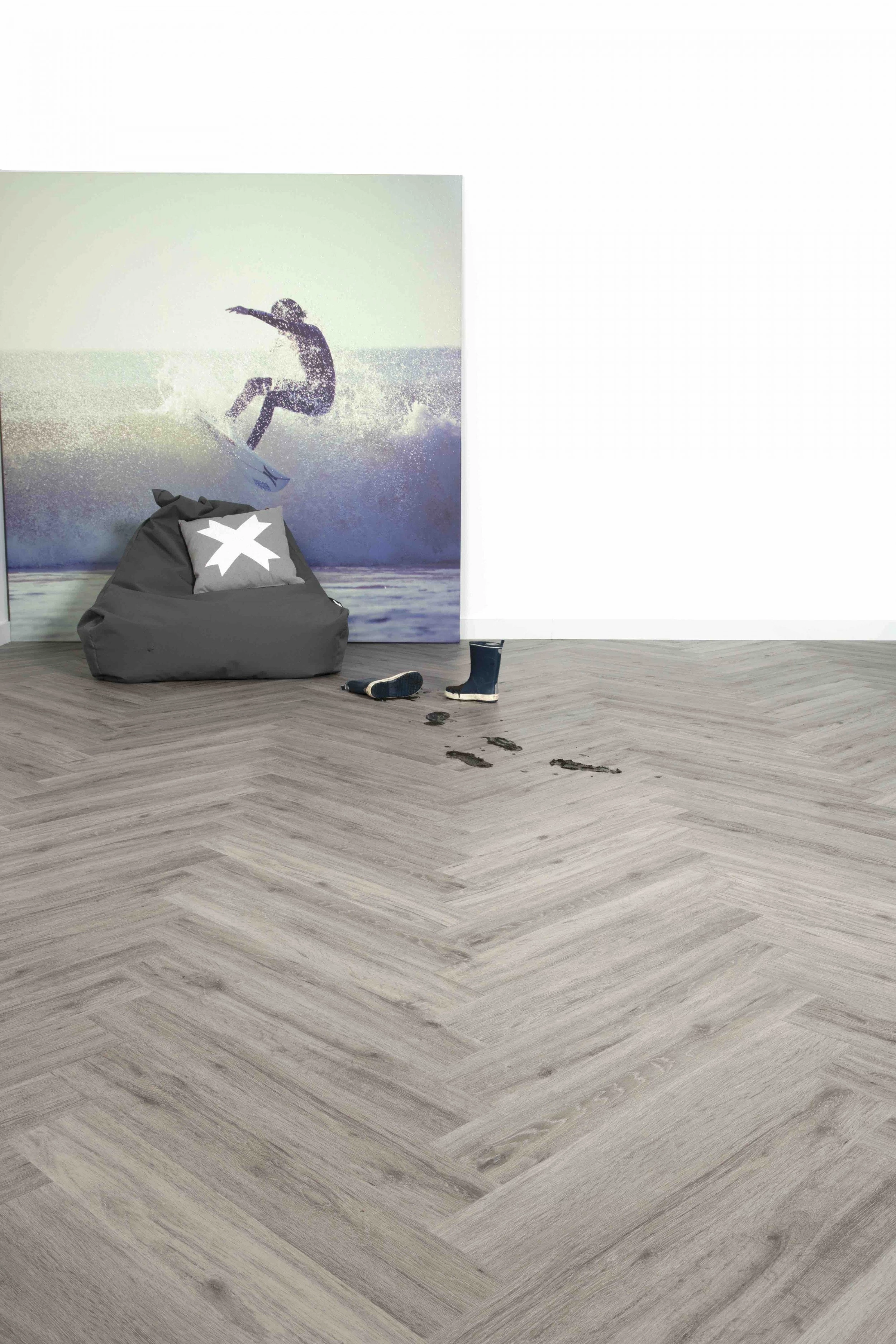 Douwes Dekker Ambitieus Trendy Visgraat Click PVC 04857 Salmiak 