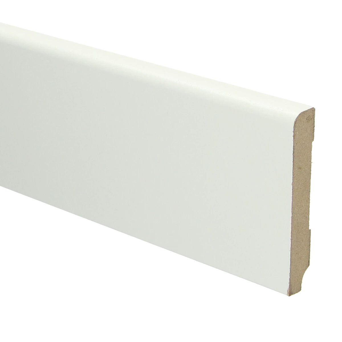 MDF Koloniale Plint 90x15 RAL 9010 Zuiver Wit 16003
