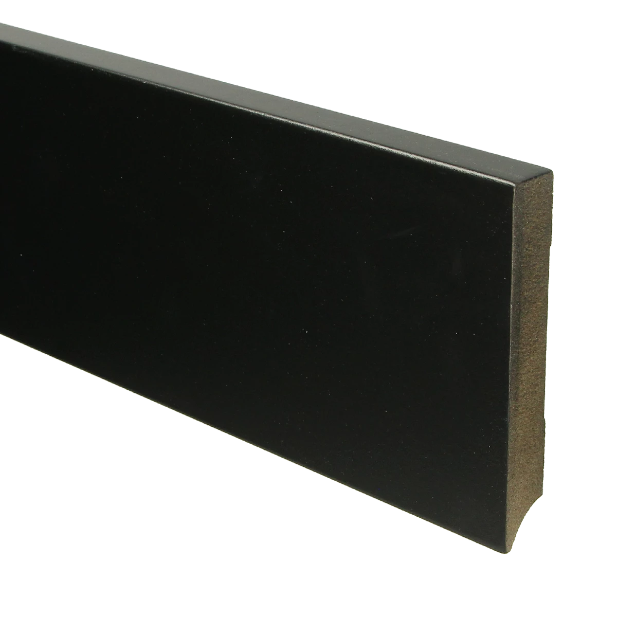 MDF Moderne Plint 120x18 RAL 9005 Zwart 15946