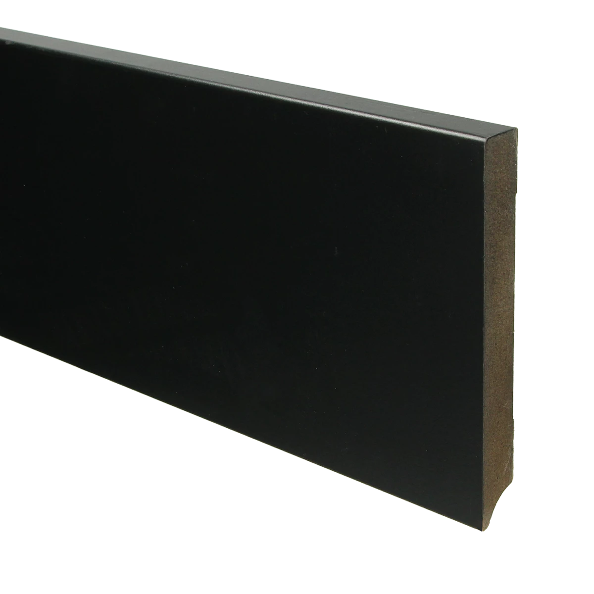 MDF Moderne Plint 150x18 RAL 9005 Zwart 15947