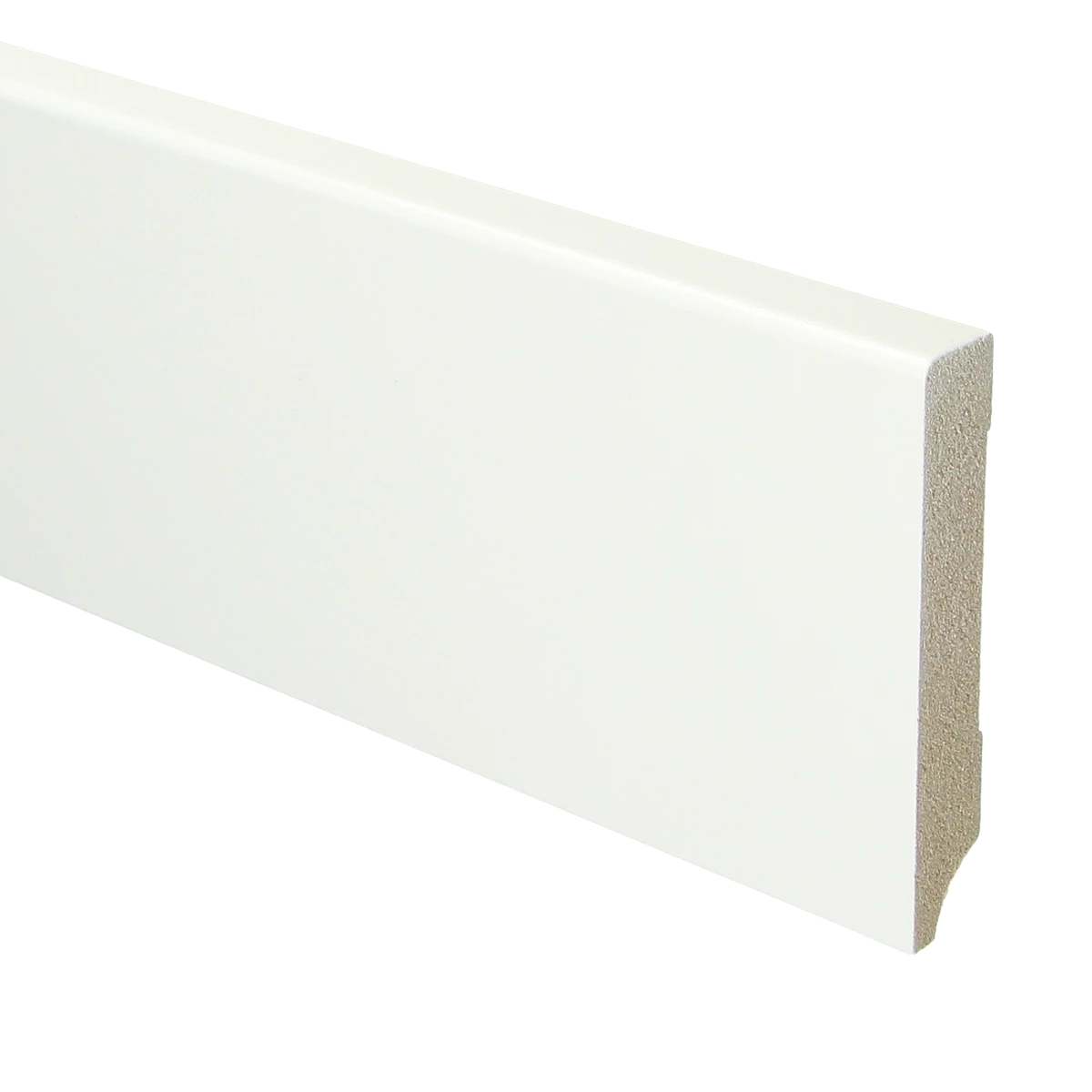 MDF Moderne Plint 90x15 RAL 9016 Verkeerswit 15952
