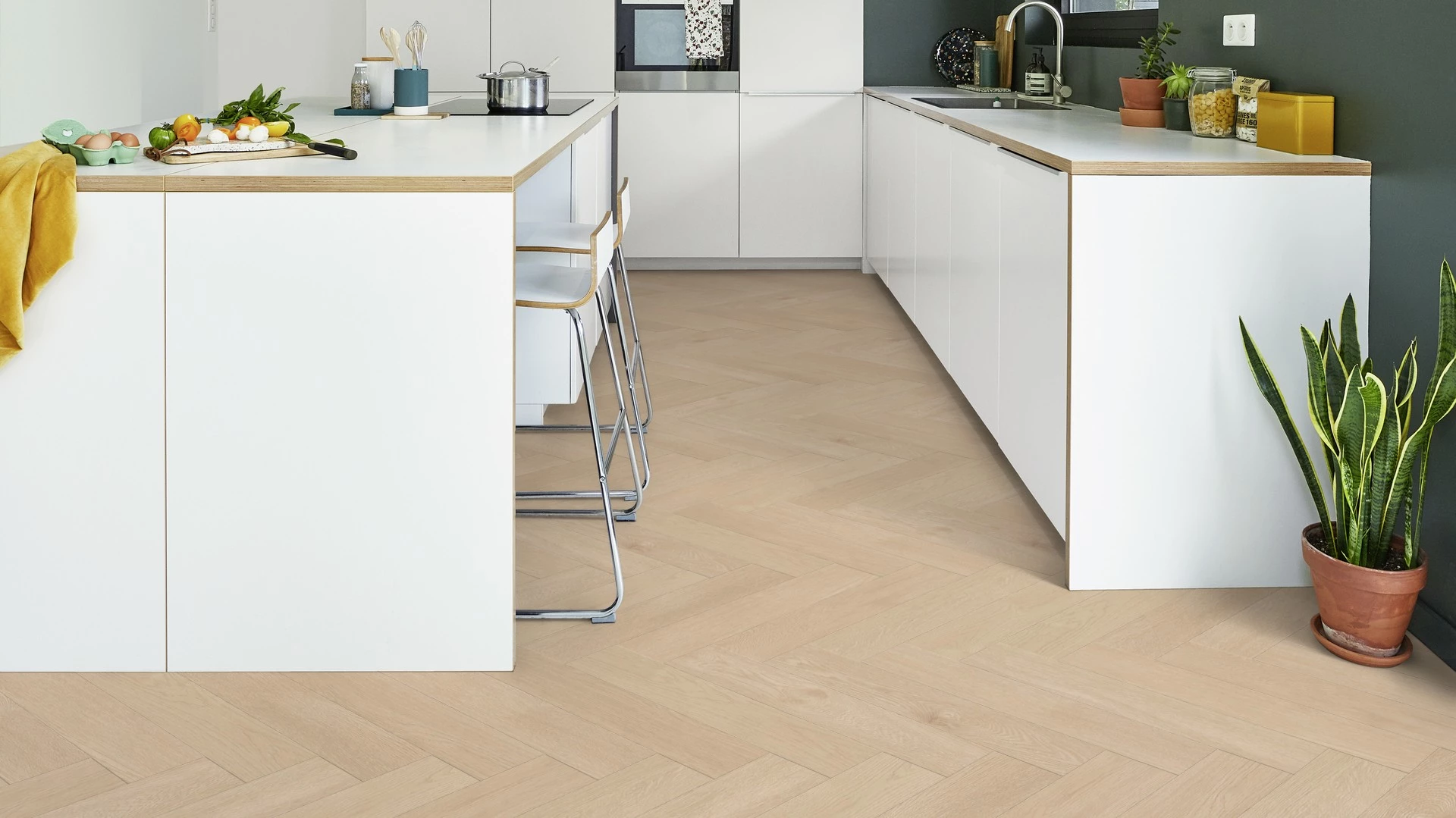 Tarkett ID Supernature Visgraat Chatillon Oak Natural 24535060