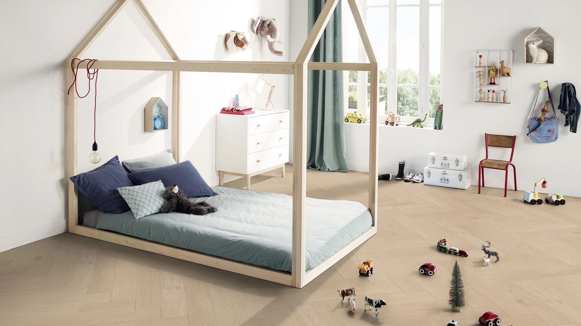 Tarkett ID Supernature Visgraat Chatillon Oak Natural 24535060