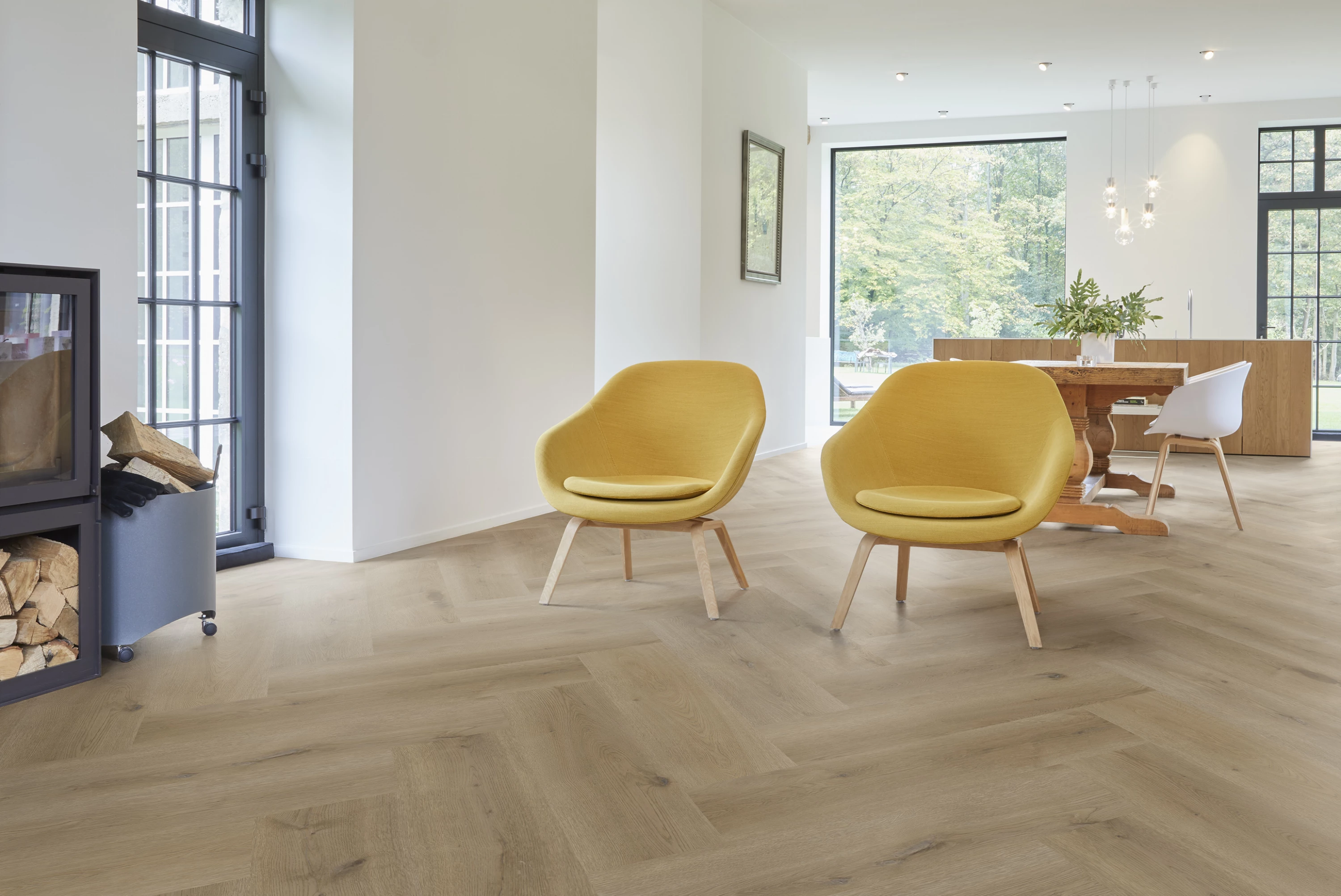 COREtec Essentials Herringbone Series Texas Oak H54
