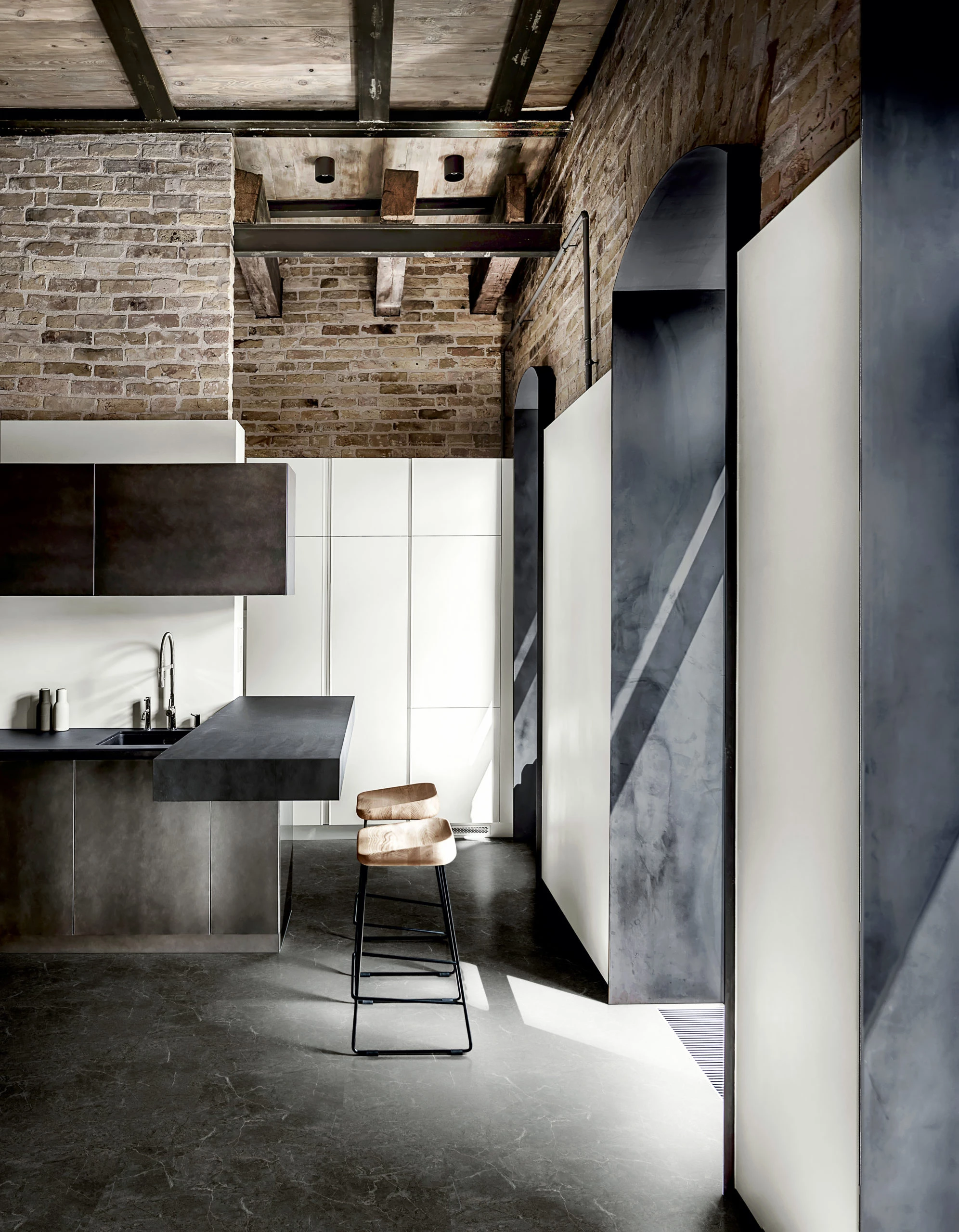 Aspecta Elemental Dryback Vierkante Tegels D739111X Classic Marble Black