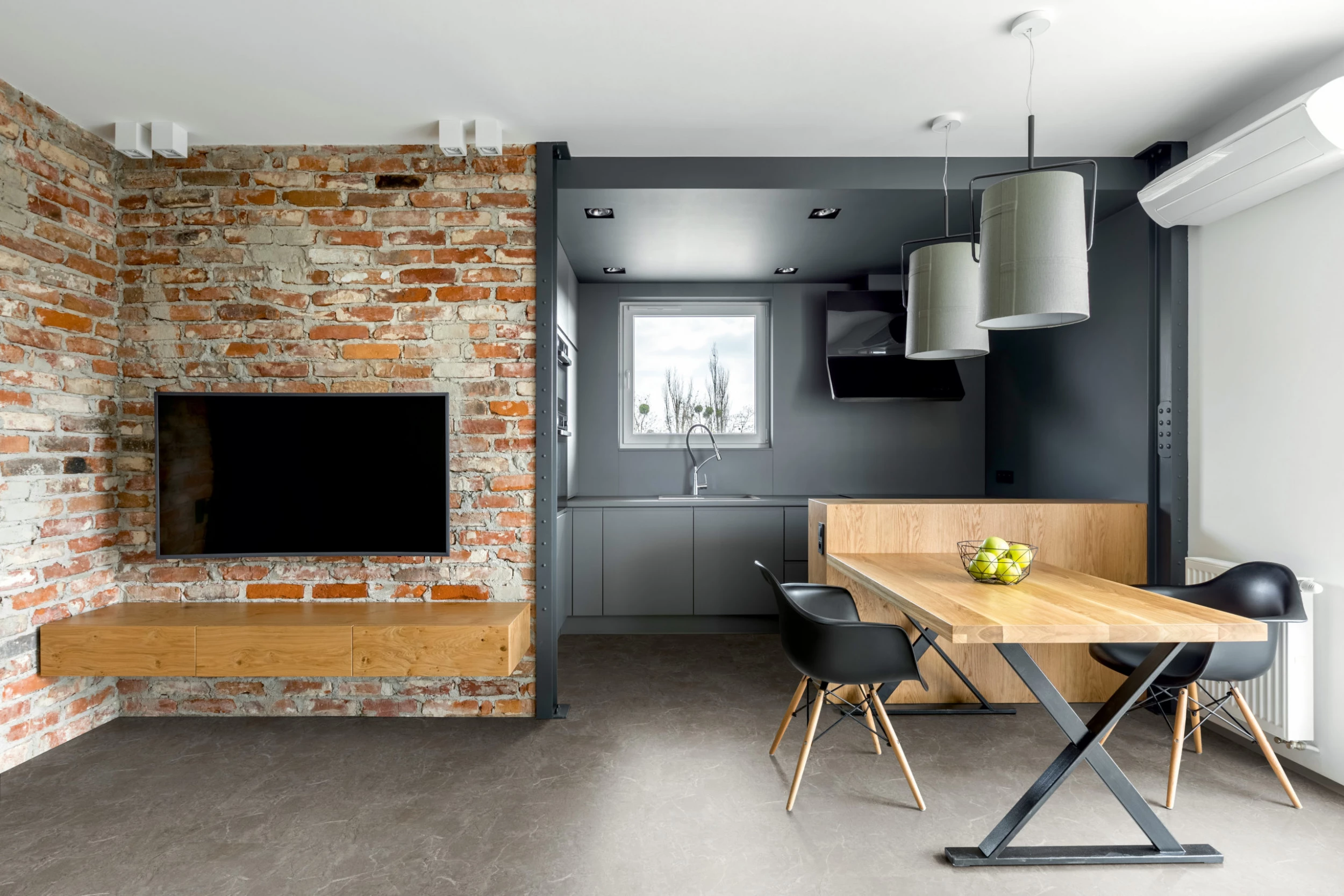 Aspecta Elemental Dryback Vierkante Tegels D739114X Classic Marble Dark Grey