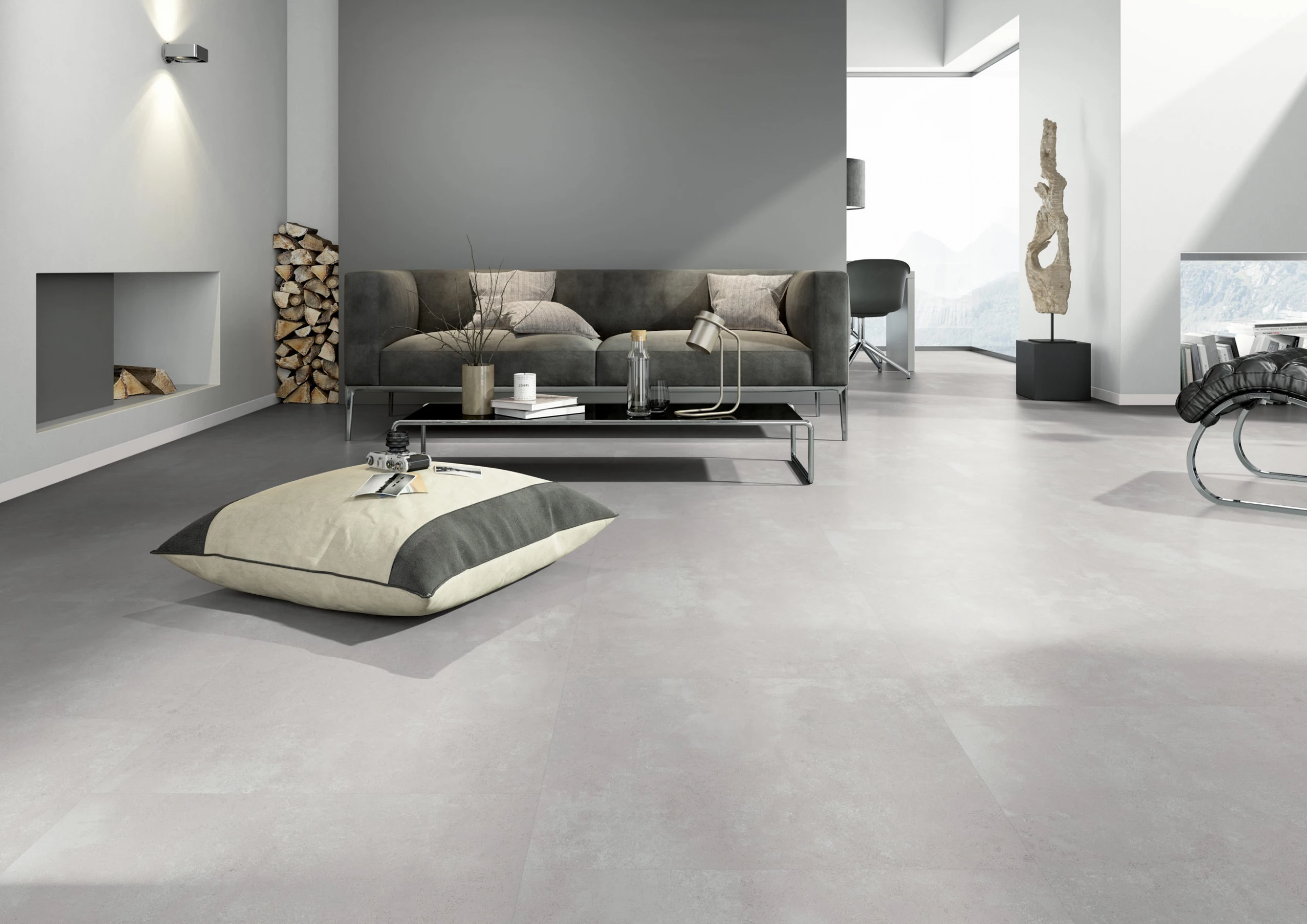 Aspecta Elemental Multilayer Vierkante Tegels 85736112X Worn Screed Lava
