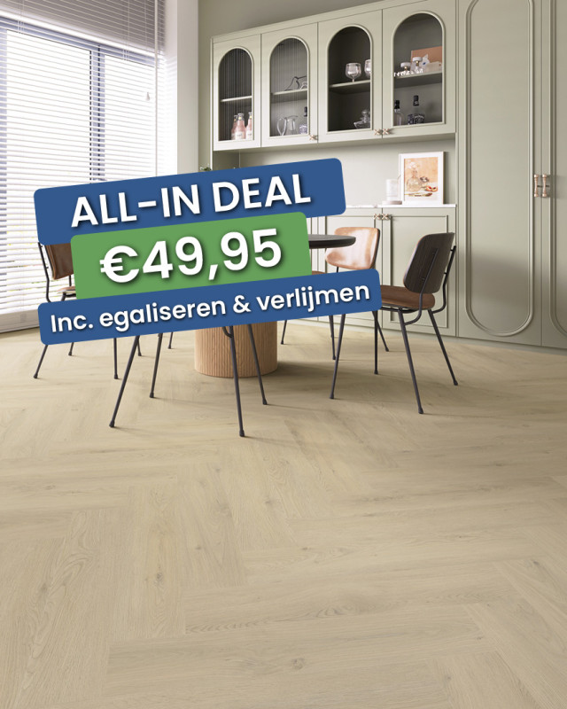 Luxury Floors Visgraat XL Vlissinghe Eik 1004 